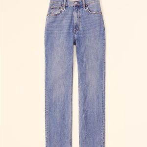 Abercrombie & Fitch The Ankle Straight Ultra High Rise Jeans 28/6